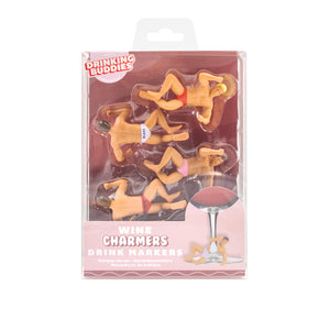 Wine Charmers - Drinking Buddies - Drink Marker Set