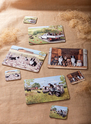 Ashdene - Working Dogs - Placemat 6pk