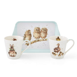 Royal Worcester - Wrendale - Mug & Tray Set