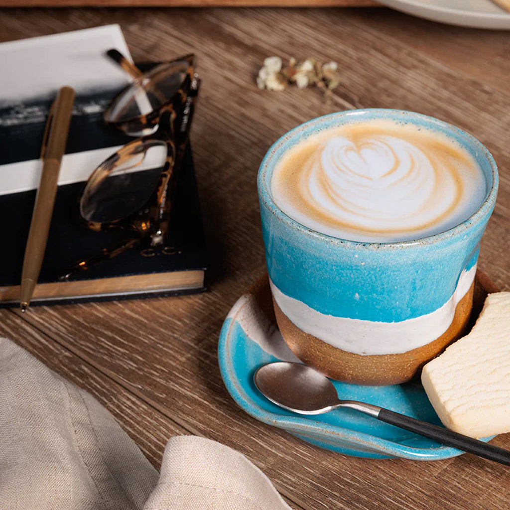 Alperstein - Hand Thrown Espresso Cup - Coastal Medium