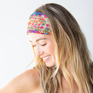 Natural Life - Boho Bandeau - Floral Border