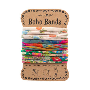 Natural Life - Boho Bands - Cream Floral 3pk