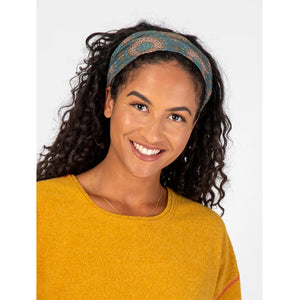 Natural Life - Boho Bandeau - Navy Vines