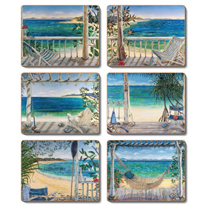Placemats - Beach Balconies - 6pk