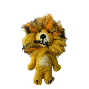 Himalayan Felt - Finger Puppet - Big Lion