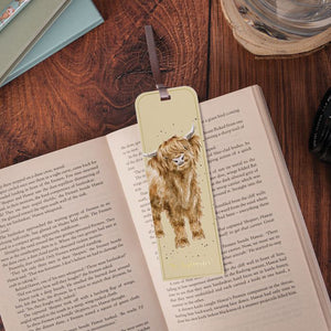 Wrendale Designs - Bookmark - Highland Cow