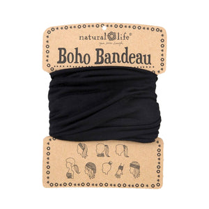 Natural Life - Boho Bandeau - Black