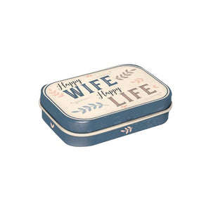 Nostalgic Art - Mint Tin - Happy Wife Happy Life