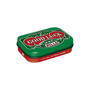 Nostalgic Art - Mint Tin - Good Luck Pills