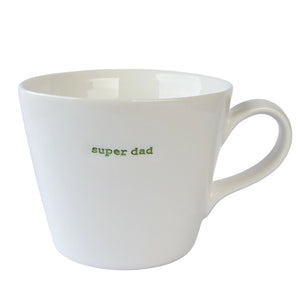 Word Bucket Mug - Super Dad