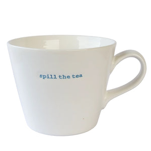 Word Bucket Mug - Spill the Tea