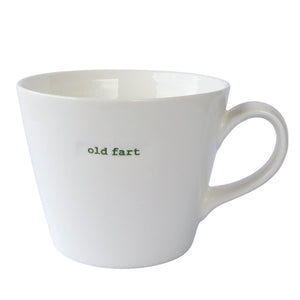 Word Bucket Mug - Old Fart