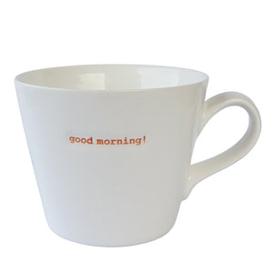 Word Bucket Mug - Good Morning!