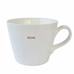 KBJ - Word Bucket Mug - Diva