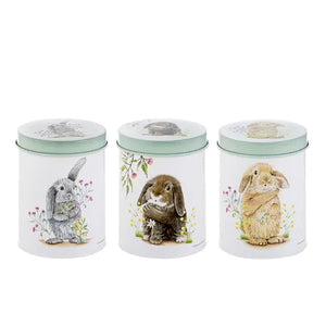 Ashdene - Bunny Tales - Canister 3pk Set