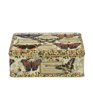Nostalgia - Vintage Butterfly Biscuit Tin