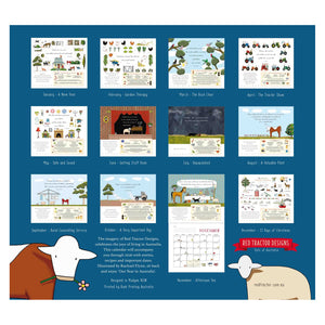 Red Tractor Designs - 'Our Year in Australia' 2026 Calendar