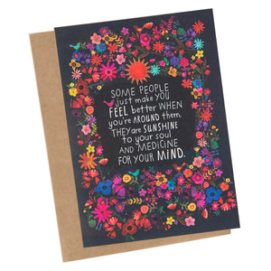 Natural Life - Greeting Card - Feel Better