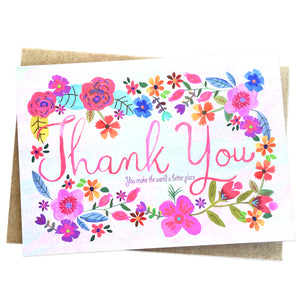 Natural Life - Greeting Card - Thank You
