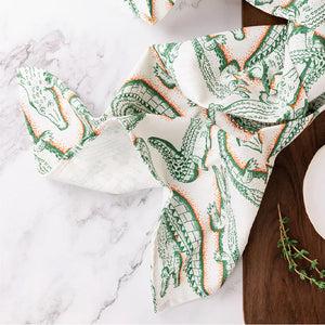 Alperstein Designs - Tea Towel - Crocodiles