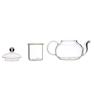 Leaf & Bean - Chrysanthemum Glass Teapot 600ml