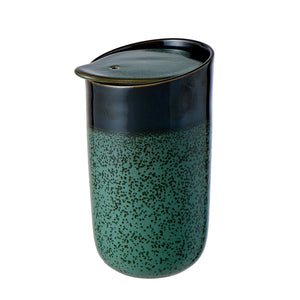 Leaf & Bean - Roma Reactive Glaze Travel Cup - Green