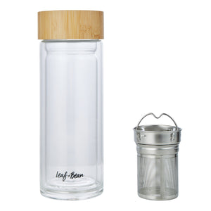 Leaf & Bean - Glass Tea Infuser Flask - 350ml