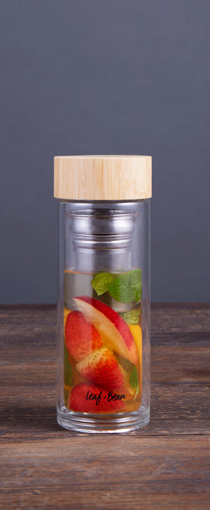 Leaf & Bean - Glass Tea Infuser Flask - 350ml