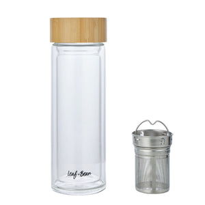 Leaf & Bean - Glass Tea Infuser Flask - 450ml