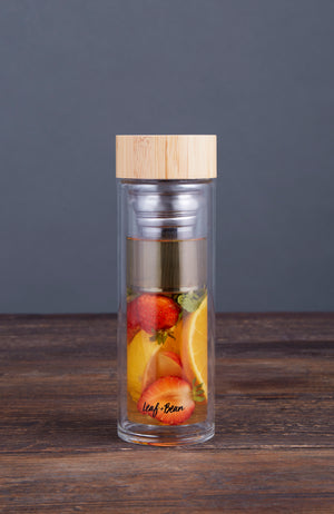 Leaf & Bean - Glass Tea Infuser Flask - 450ml