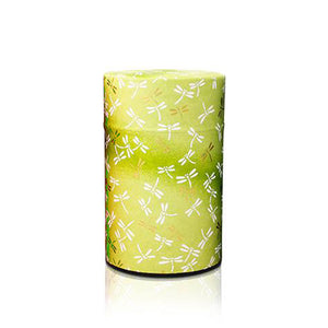 Japanese Tea Canister - Dragonfly Green - 150g