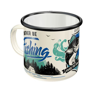 Nostalgic Art - Enamel Mug - I'd Rather Be Fishing