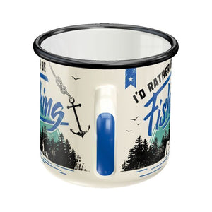 Nostalgic Art - Enamel Mug - I'd Rather Be Fishing