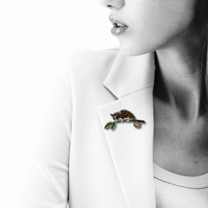 Selatan Brooch - Australian Mountain Pygmy Possum