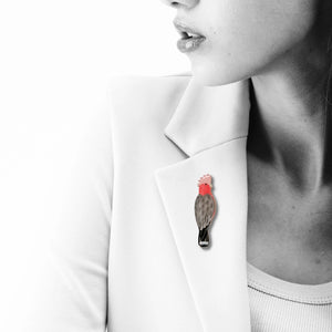 Selatan Brooch - Australian Galah