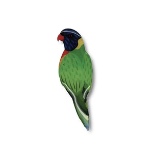 Selatan Brooch - Australian Rainbow Lorikeet
