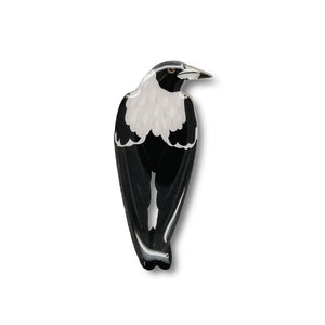 Selatan Brooch - Australian Magpie