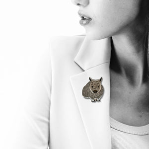 Selatan Brooch - Australian Southern Hairy-Nosed Wombat