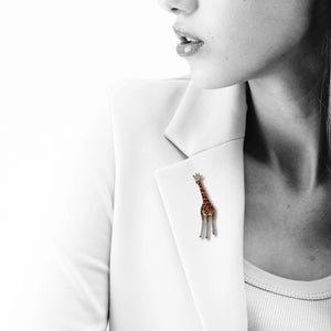 Selatan Brooch - Giraffe