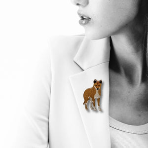 Selatan Brooch - Australian Dingo