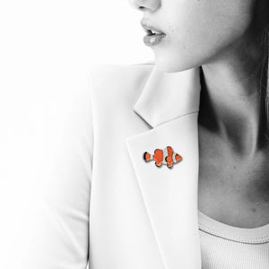 Selatan Brooch - Clown Fish