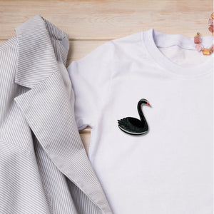Selatan Brooch - Australian Black Swan