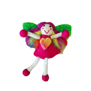 Himalayan Felt - Miss Chakra Fairy Pink