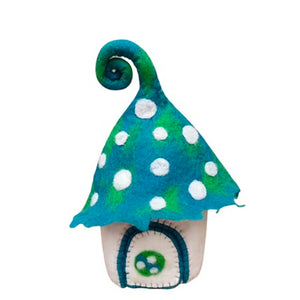 Himalayan Felt - Mushroom Home Blue
