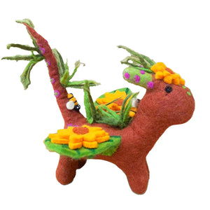 Himalayan Felt - Sunflower Dragon