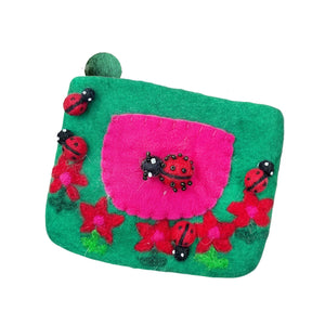 Himalayan Felt - Purse - Ladybug Land