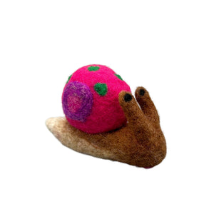 Himalayan Felt - Snail - Pink