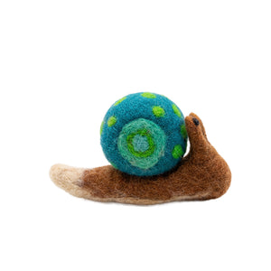 Himalayan Felt - Snail - Blue