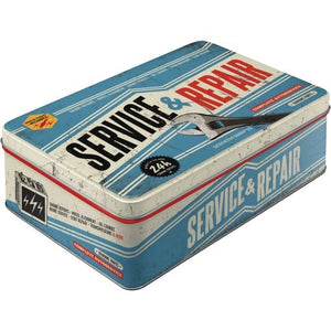 Nostalgic Art - Flat Storage Tin - Service & Repair