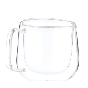 Leaf & Bean - Double Wall Glasses with Handle Set - 300ml